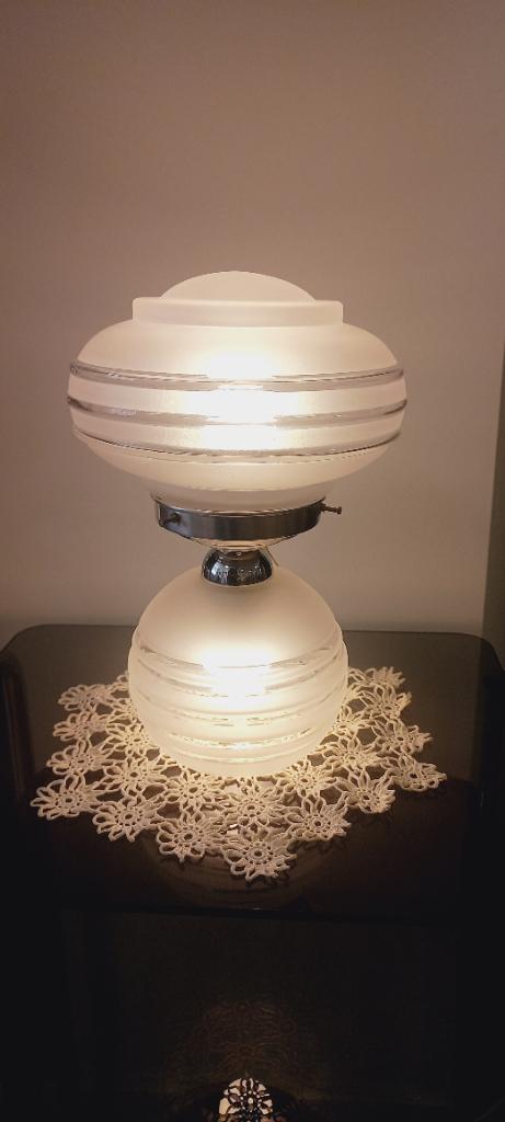 Vintage lamp in art deco-stijl, Ophalen of Verzenden