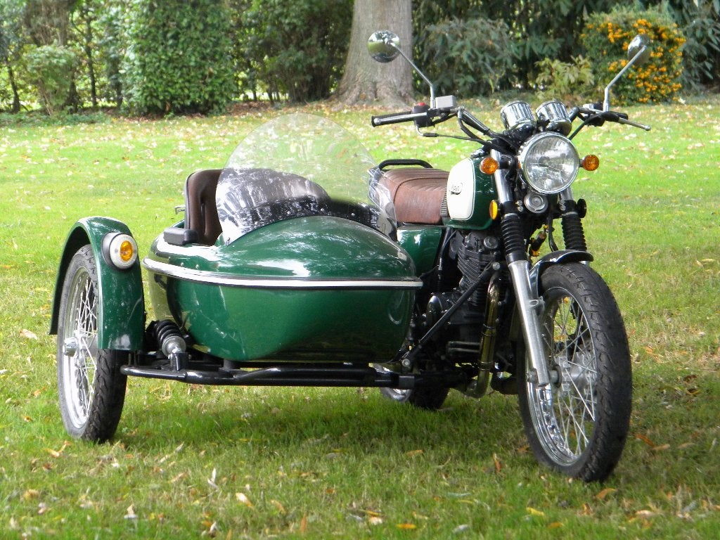 Side Car Mash met of zonder aanhanger 5990 €, 397 cc, Handgeschakeld, 1 cilinder, 12 t/m 35 kW