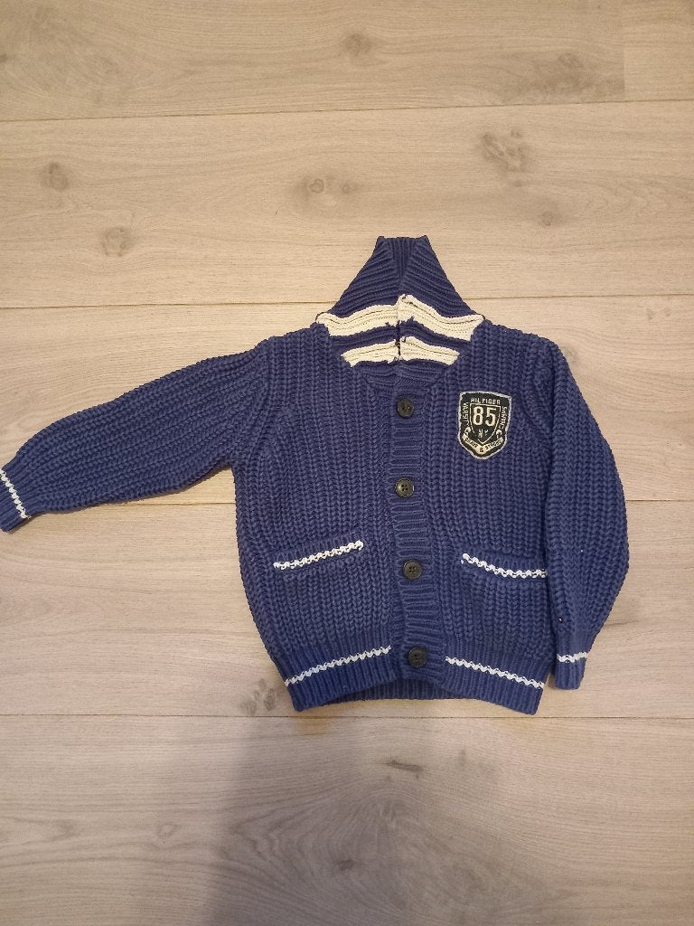 Trui Tommy Hilfiger maat 80, Kinderen en Baby's, Gebruikt, Truitje of Vestje, Ophalen of Verzenden, Tommy Hilfiger