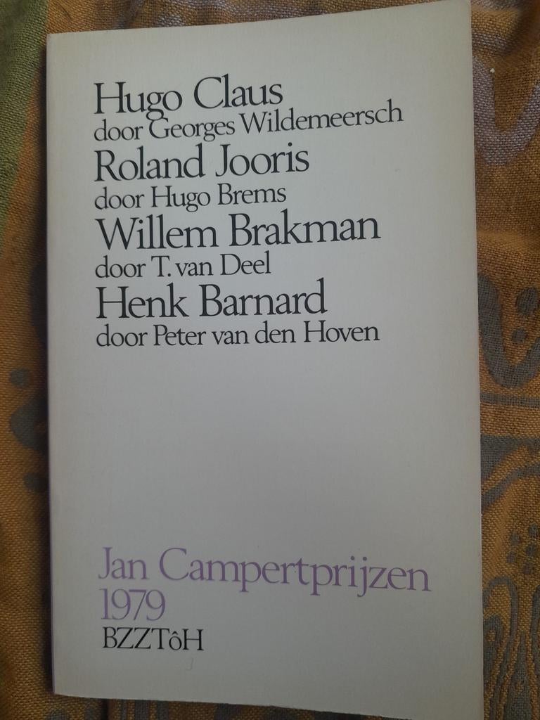 Gesigneerd Jan Campertprijzen 1979, Ophalen of Verzenden