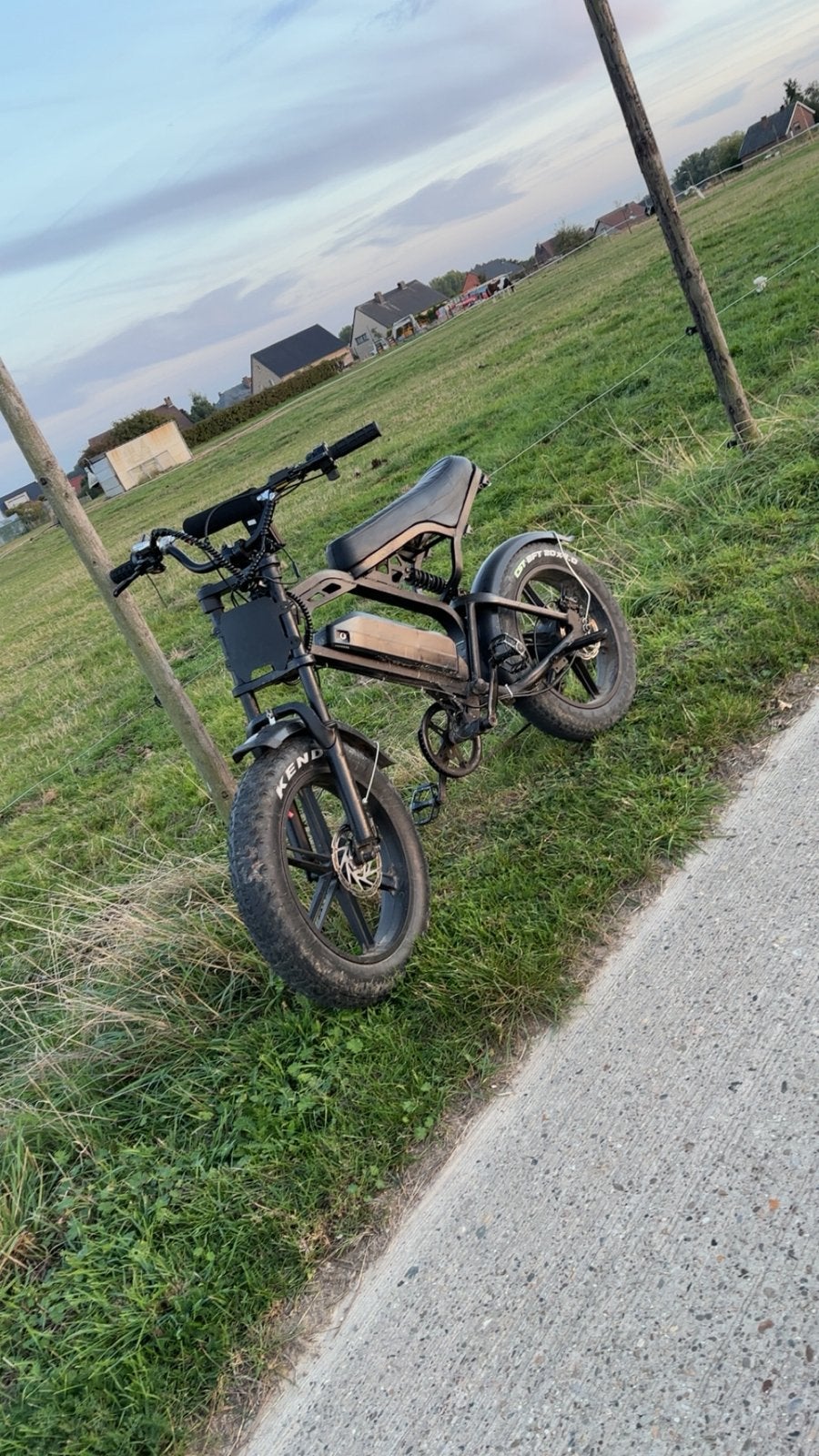 Fatbike ouxi v20 45kmh, Ophalen