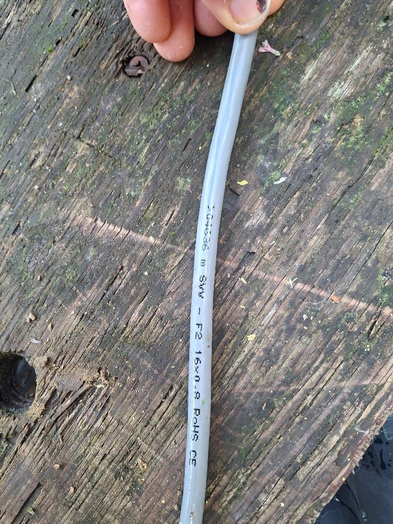SVV kabel 16x0,8, Doe-het-zelf en Bouw, Ophalen, Zo goed als nieuw, Kabel of Snoer