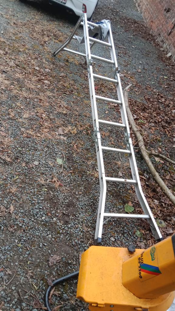 VouwLadder, Doe-het-zelf en Bouw, Ophalen, Ladder