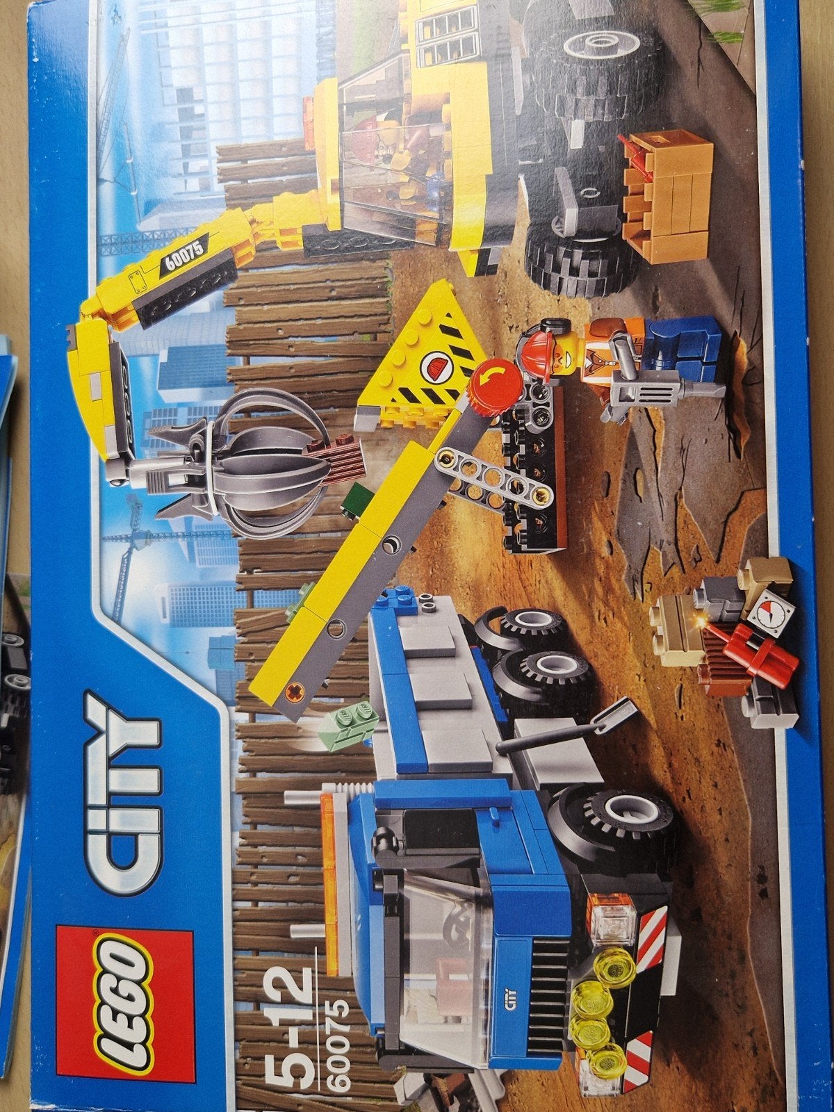 lego city graafmachine en vrachtwagen 60075, Kinderen en Baby's, Speelgoed | Duplo en Lego, Ophalen, City, Lego, Inclusief instructies