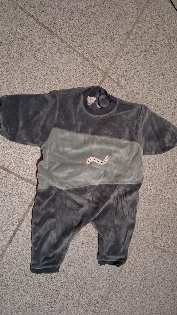 Rompertje P'tit Ba-beurre maat 62, Kinderen en Baby's, Ophalen of Verzenden, Zo goed als nieuw, Jongetje, Nacht- of Onderkleding