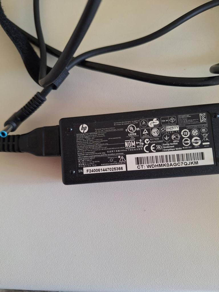 Hp laptop kabel 19.5v, Ophalen of Verzenden