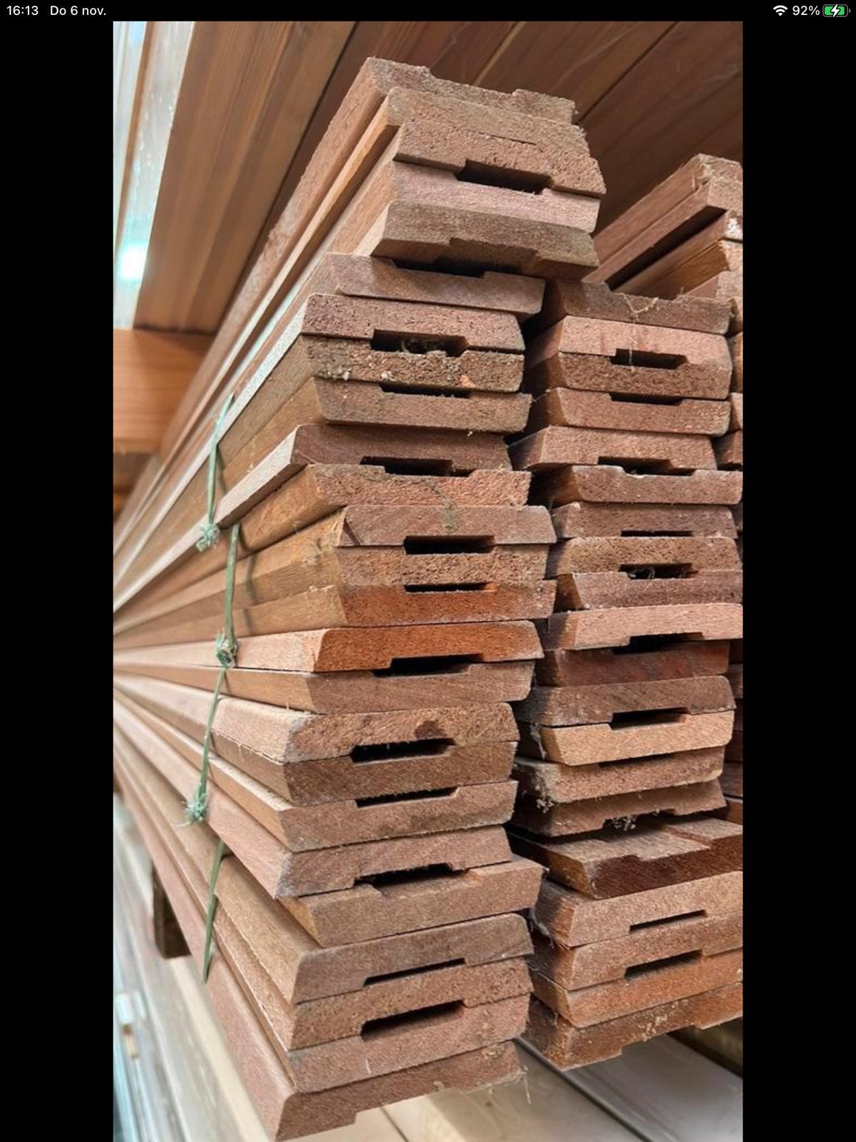 Deur omlijsting, Doe-het-zelf en Bouw, Hout en Planken, Ophalen of Verzenden, Zo goed als nieuw