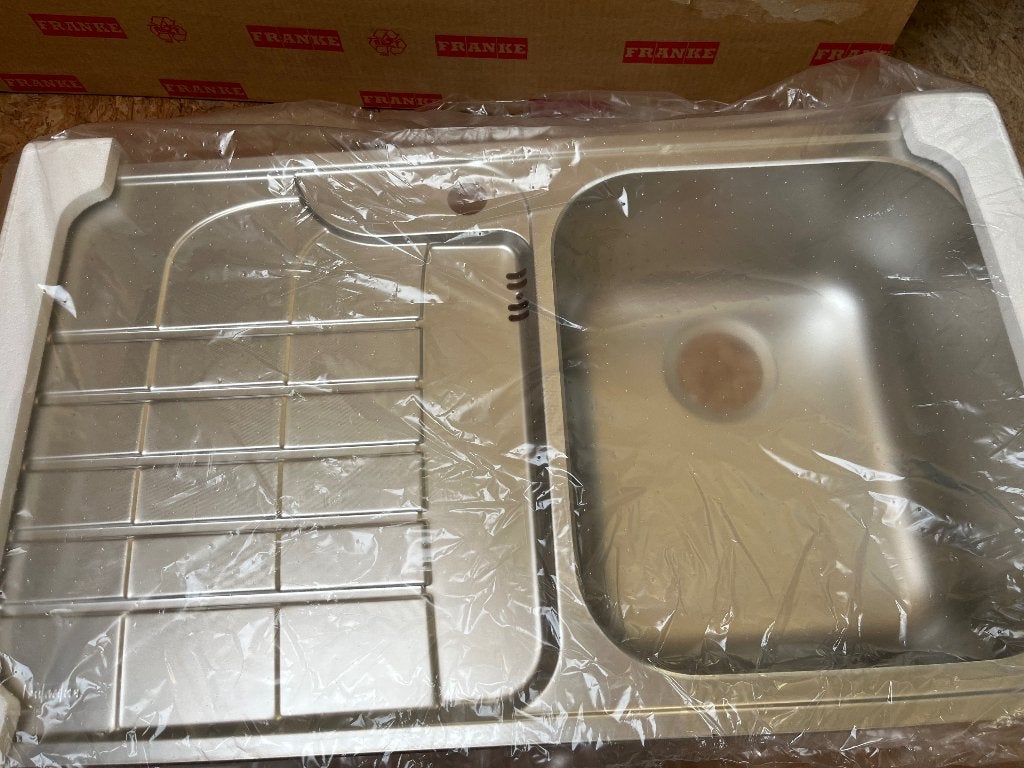 Nieuwe Franke inox keukenspoelbak, Ophalen, Nieuw, Inox, Overige typen