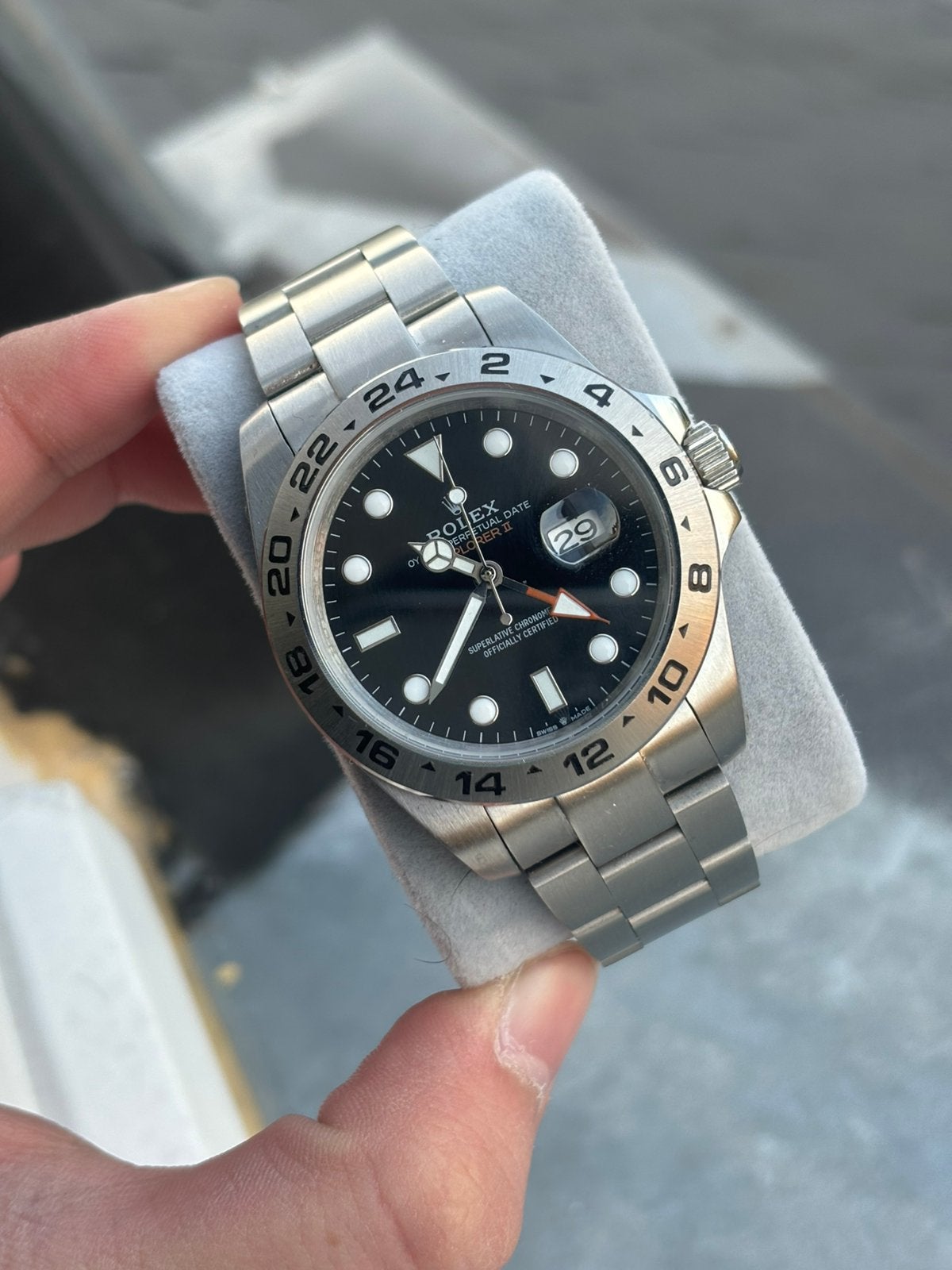 Rolex explore 2, Bijoux, Sacs & Beauté, Montres | Hommes, Enlèvement, Comme neuf, Rolex