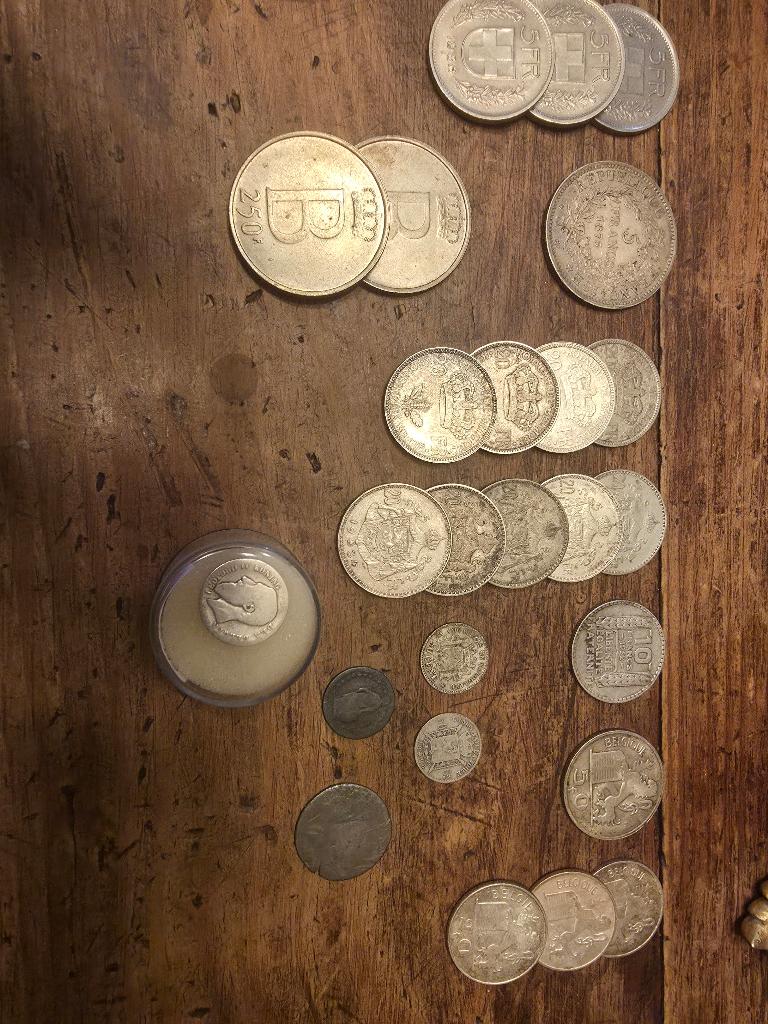 Oude valuta, Postzegels en Munten, Ophalen of Verzenden, Zilver, Losse munt, Zilver