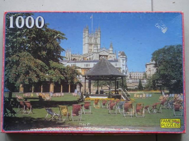 Puzzel 1000 st Avon Bath 3 + 1 gratis, Enlèvement ou Envoi, 500 à 1500 pièces, Utilisé, Puzzle