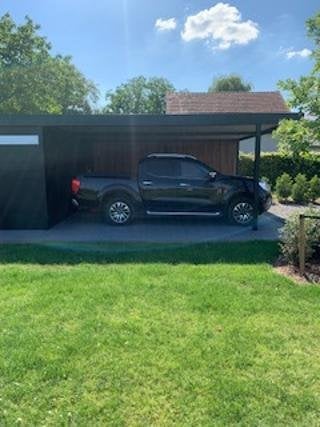 Nissan Navara, Auto's, Automaat, Zwart, Parkeersensor, Leder