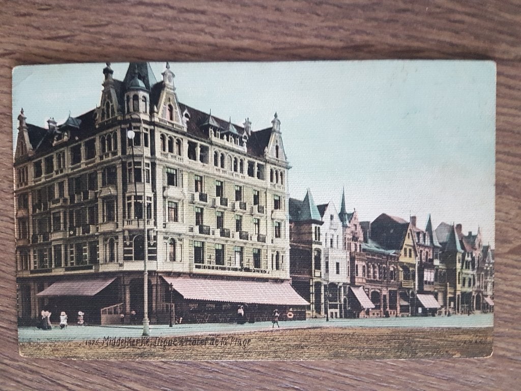 Postkaart Middelkerke Digue & Hotel Plage SCALDIS Anvers, Enlèvement ou Envoi, Avant 1920, Non affranchie, Flandre Occidentale