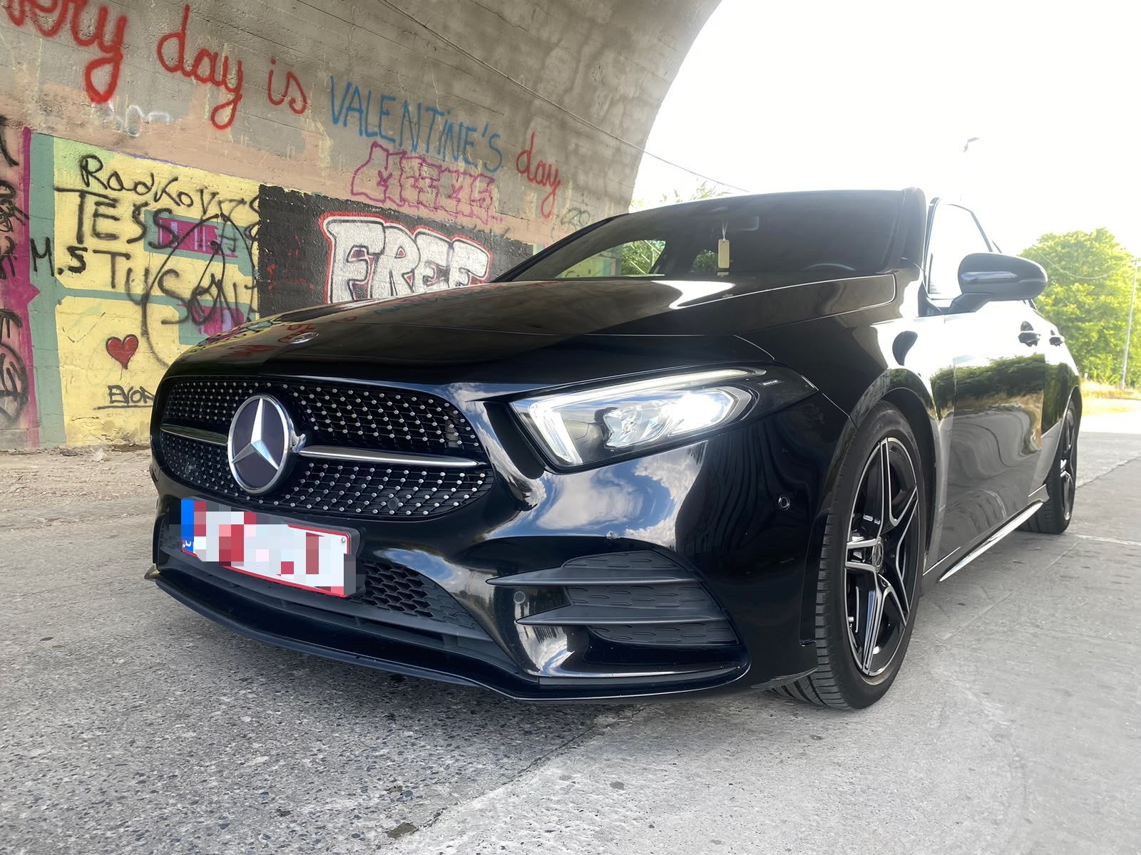 Mercedes class A 200 Amg pack, Enlèvement, Comme neuf, Moteur