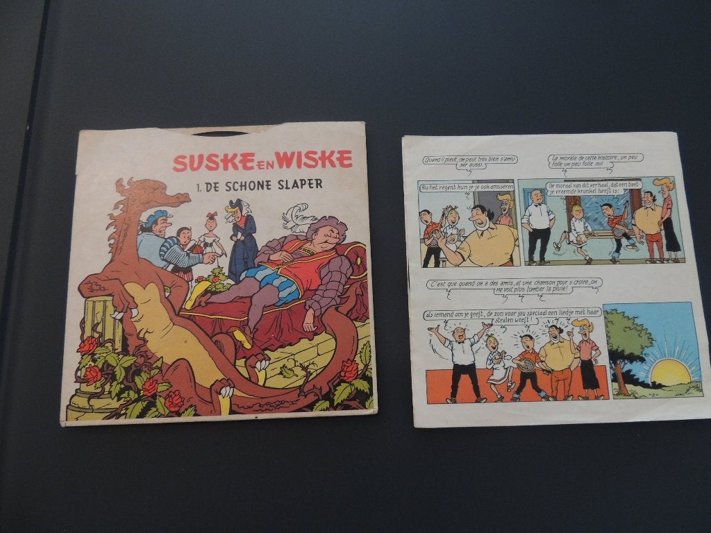 Suske en Wiske , 2 single's, Ophalen of Verzenden, Suske en Wiske, Gebruikt