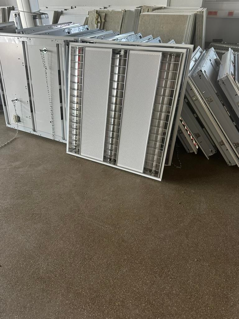 TL -Armatuur systeemplafond, Huis en Inrichting, Ophalen, Gebruikt, Metaal