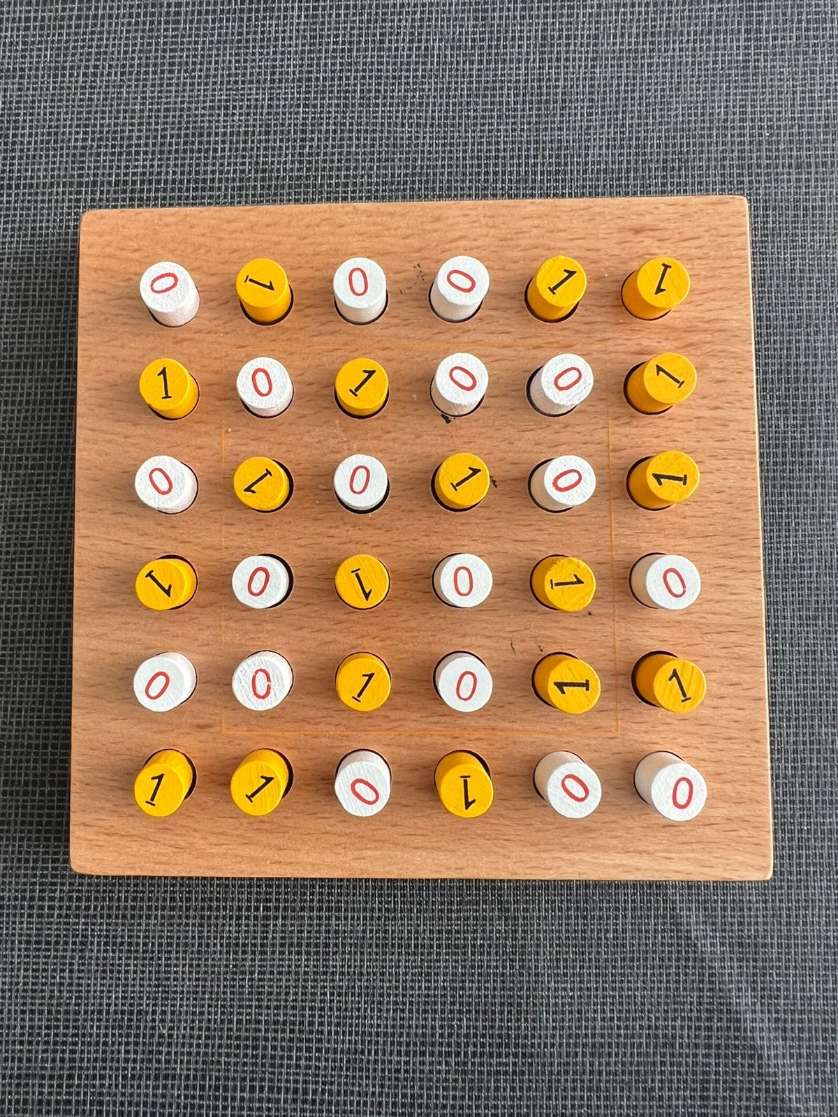 Binaire stem puzzel, Ophalen of Verzenden, Zo goed als nieuw