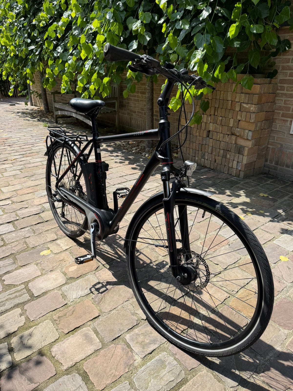Kalkhoff pro connect elektrische herenfiets, Fietsen en Brommers, Elektrische fietsen, Zo goed als nieuw, Ophalen