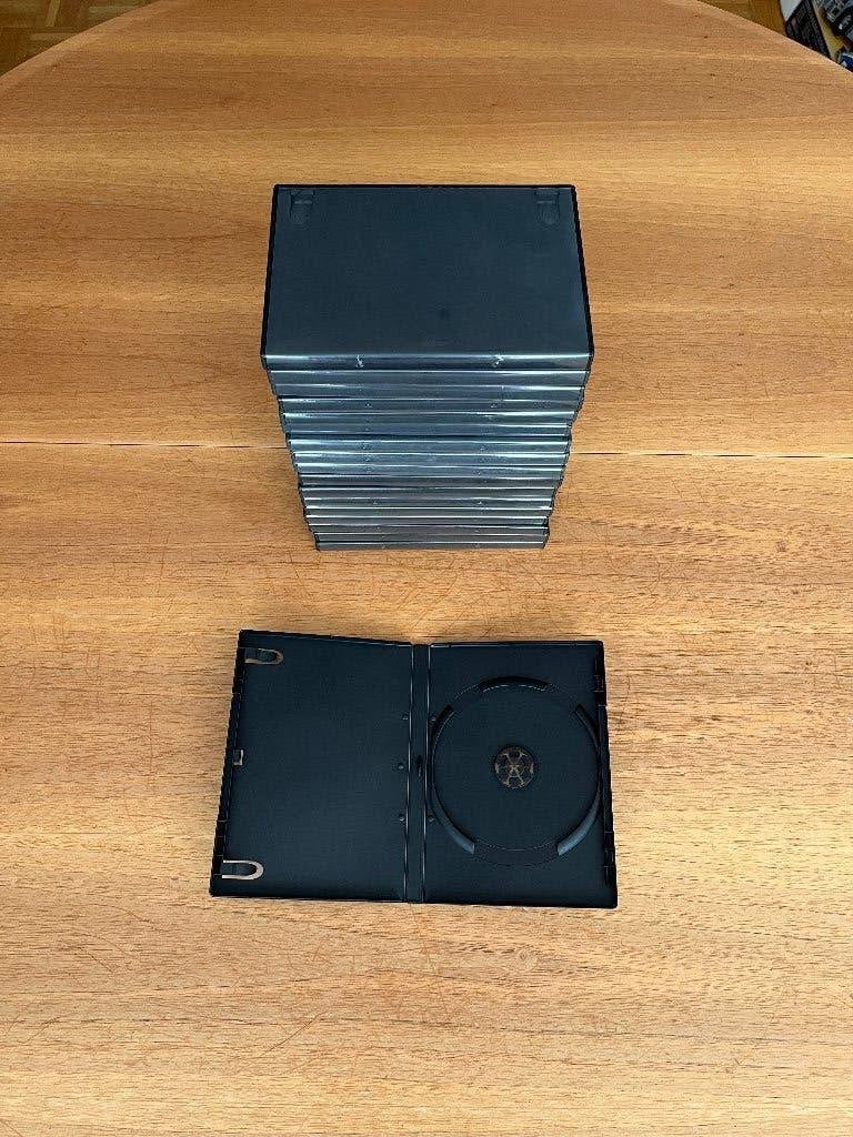 Lege DVD boxen voor 1 DVD/CD, 18 stuks, Ophalen of Verzenden, Zo goed als nieuw
