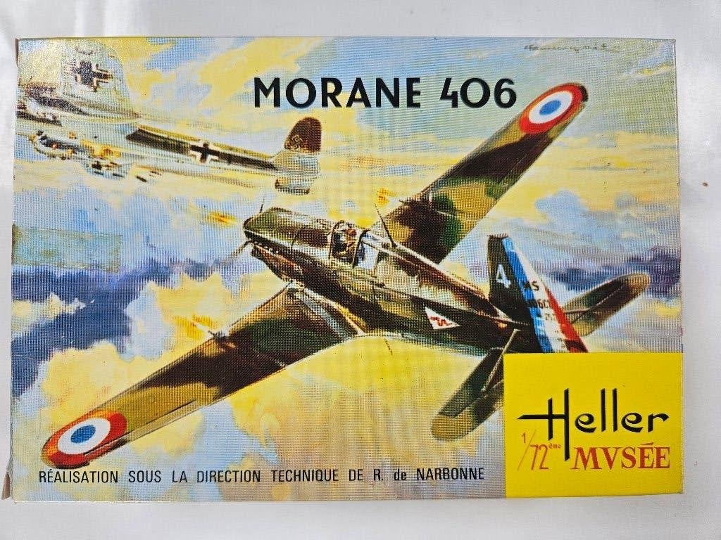 MAQUETTE  HELLER MORANE 406, Enlèvement, Comme neuf, Heller
