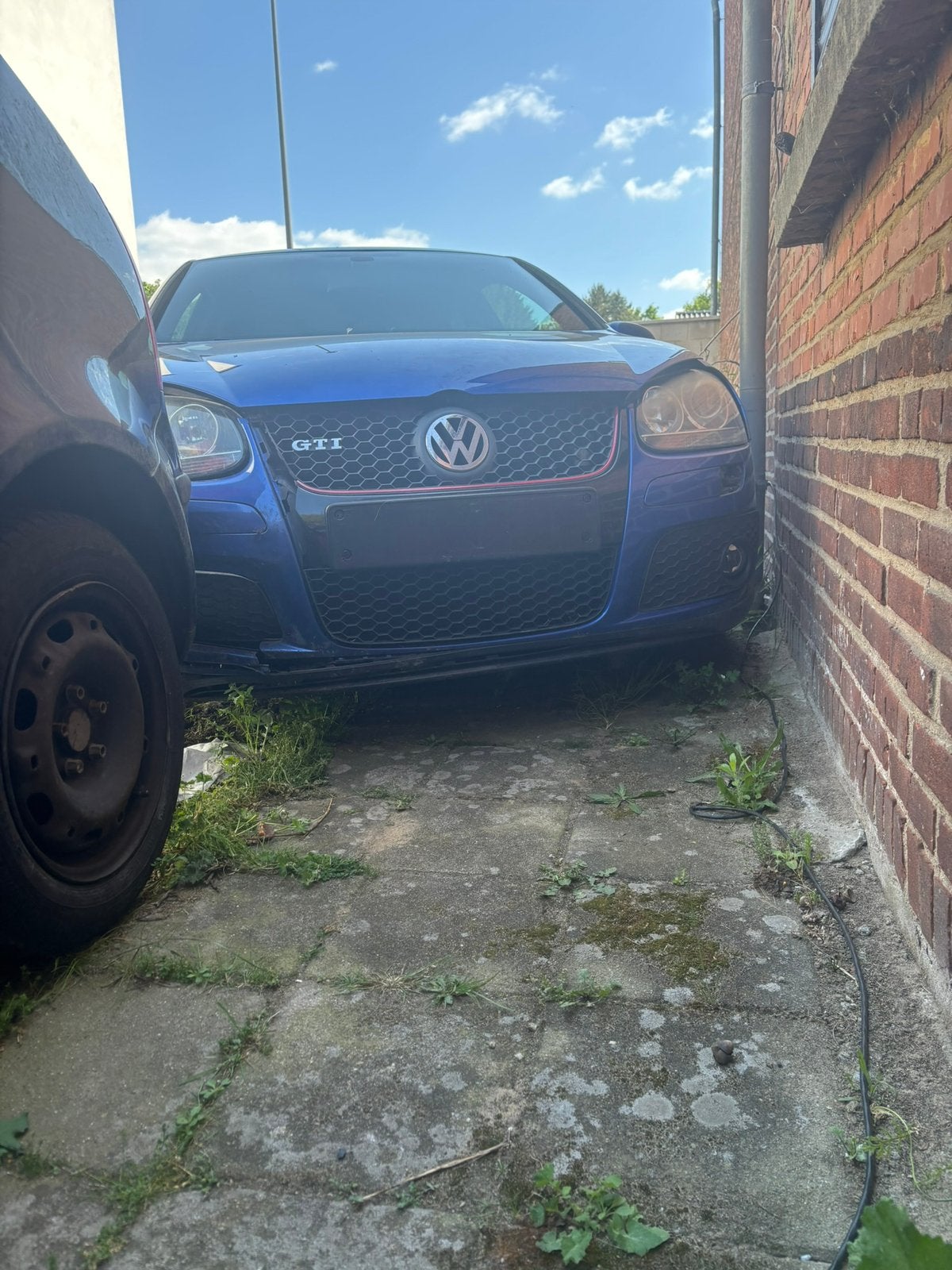Volkswagen Golf 5 GTI 2.0 TFSI BWA – 6-bak – zware schade /, Auto's, Voorwielaandrijving, Blauw, 2000 cc, Coupé