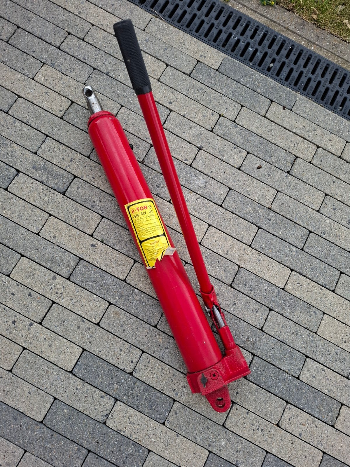 Hydraulische cilinder met lange ram van 8 ton — NIEUW — voor, Ophalen, Hydraulisch