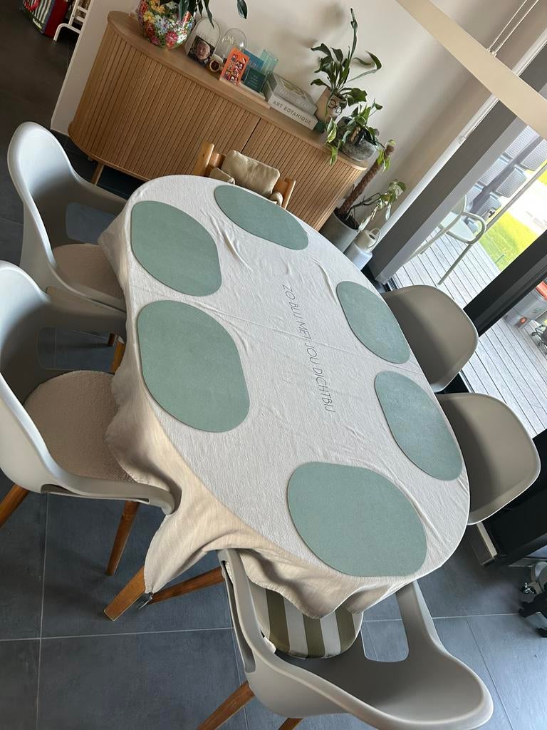 Eettafel verstelbaar, Huis en Inrichting, Ophalen, Gebruikt