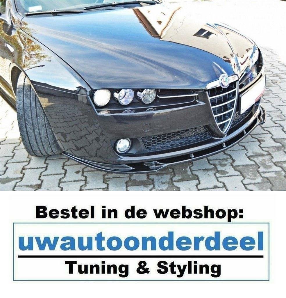 Spoiler Voorspoiler Lip Splitter Voor Alfa Romeo 159, Envoi