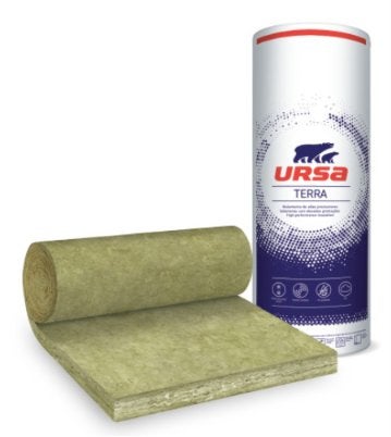 Superkoopje Ursa TERRA Hometec 35 22cm/Rd6.25 (rol 3,84m²), 12 cm of meer, Nieuw, Minder dan 5 m², Glaswol