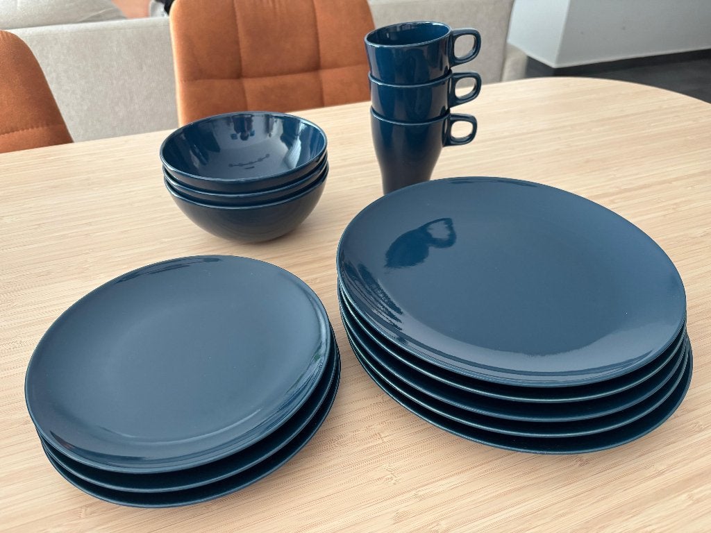 Eetservies IKEA (borden, kommen, tassen), Ophalen, Gebruikt, IKEA, Modern