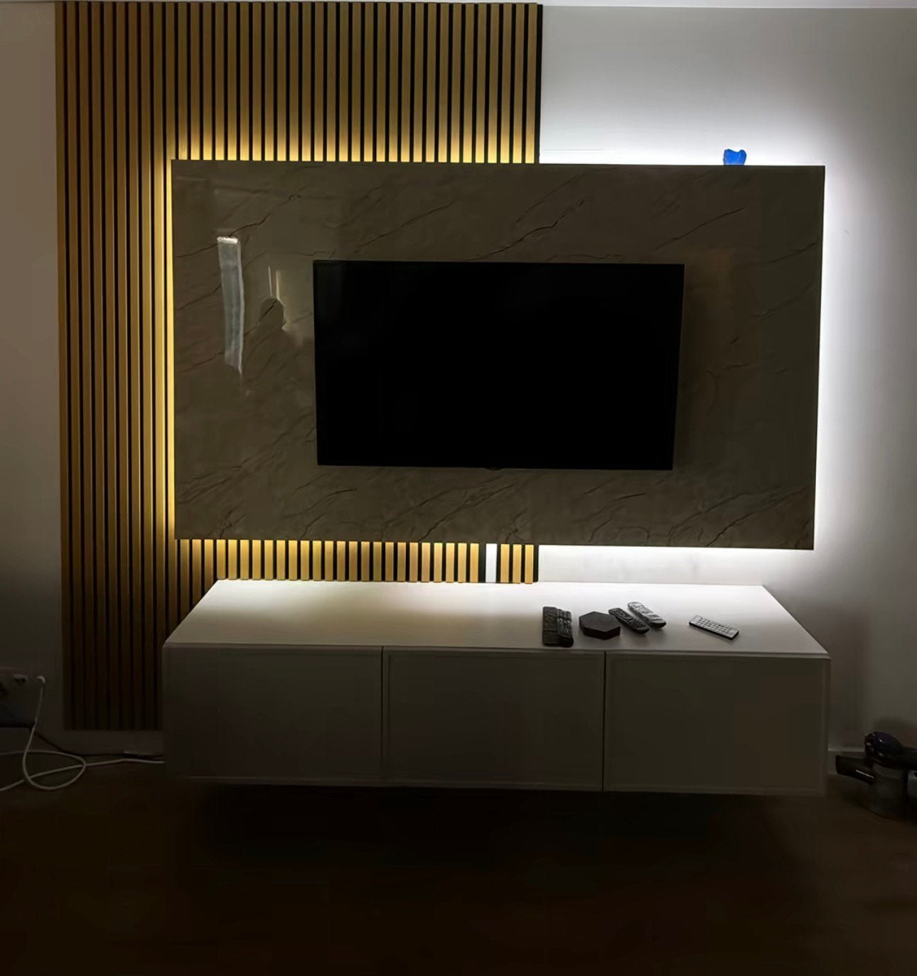 Cinewall op maat. Jouw stijl, jouw wensen, Maison & Meubles, Cheminées, Enlèvement ou Envoi, Neuf