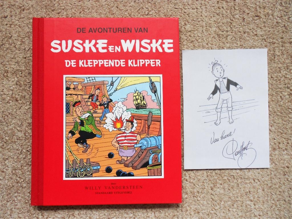 Suske en Wiske 29 Klassiek -De Kleppende Klipper +tek Geerts, Boeken, Stripverhalen, Willy Vandersteen, Eén stripboek, Nieuw, Ophalen of Verzenden