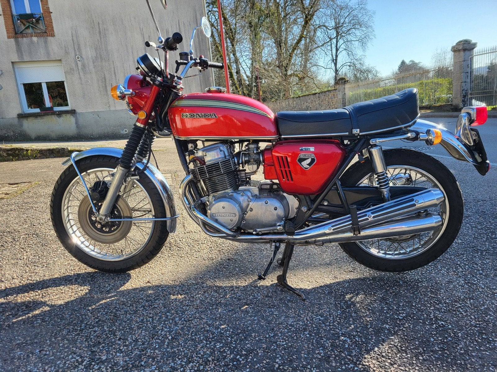 Honda 750 k0, Enlèvement