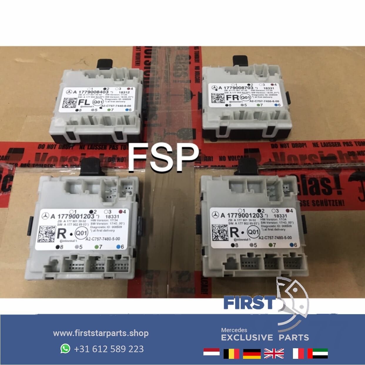 A1779008403 W177 DEUR MODULE LINKS VOOR  Mercedes A Klasse 2, Utilisé, Porte, -, Gauche