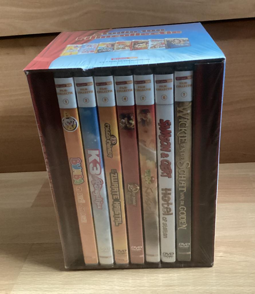 Dvd’s studio 100 filmcollectie 7-pack - Nieuw, CD & DVD, DVD | Enfants & Jeunesse, Enlèvement ou Envoi, Tous les âges, Coffret
