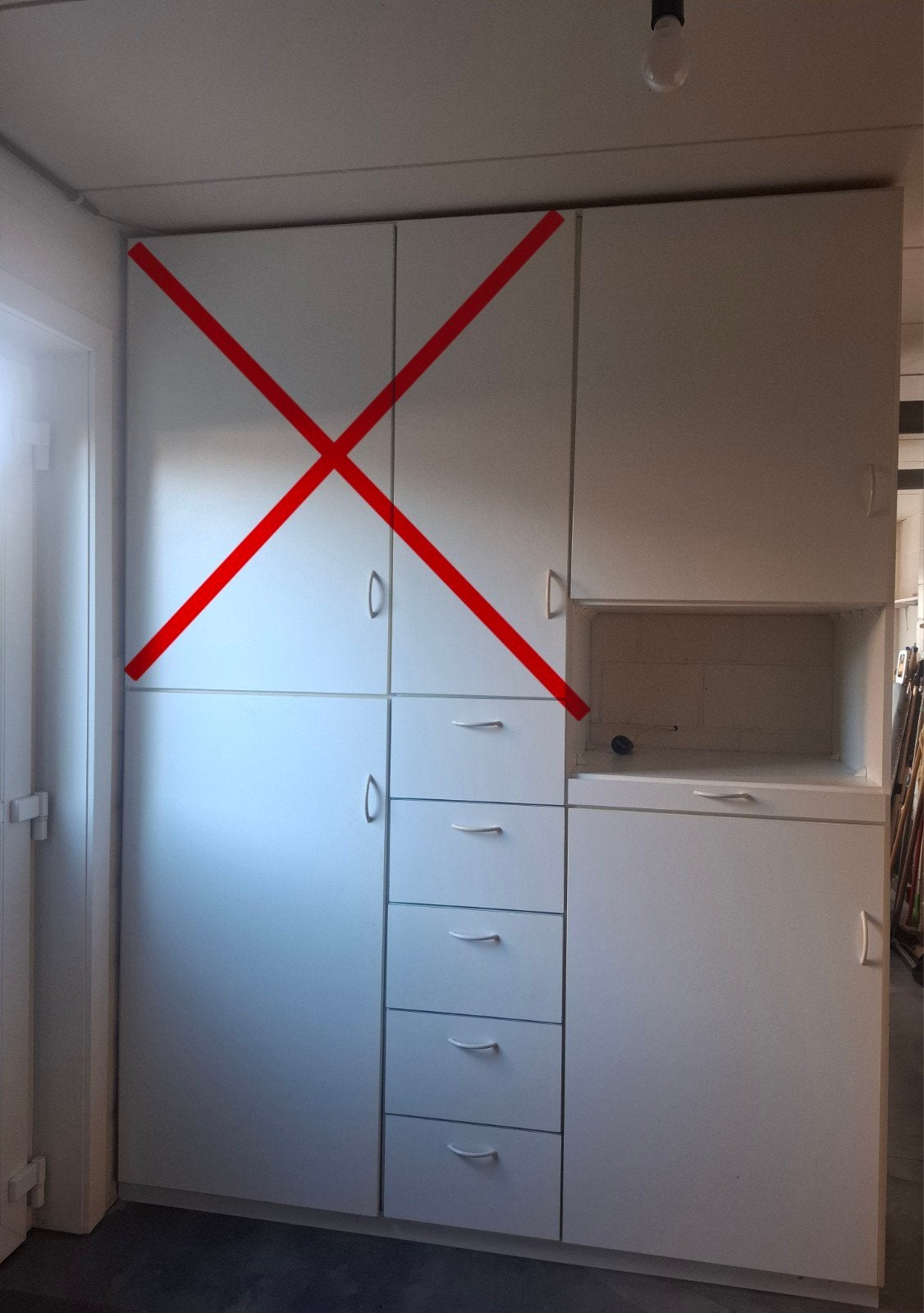 (Hout voor) kast, Ophalen, Gebruikt