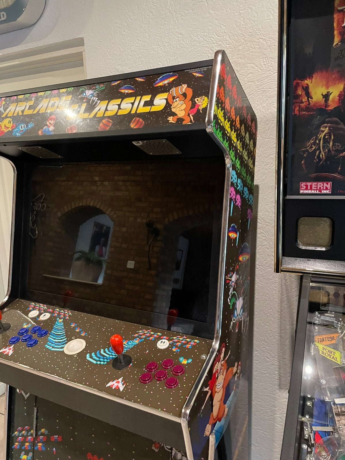 Arcadekast met ruim 2200 spellen, Collections, Enlèvement, Comme neuf