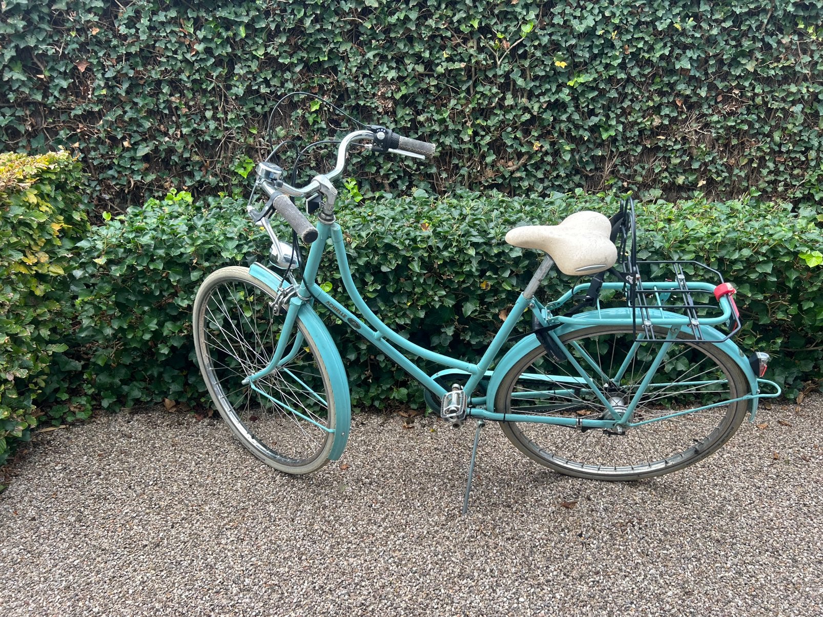 Titel: Mooie turquoise Achielle damesfiets – opknapper, Ophalen, Gebruikt, Overige merken