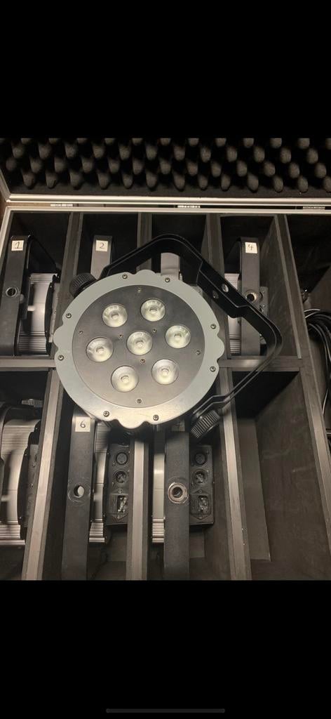8x showtec compact par, Muziek en Instrumenten, Licht en Laser, Ophalen, Zo goed als nieuw
