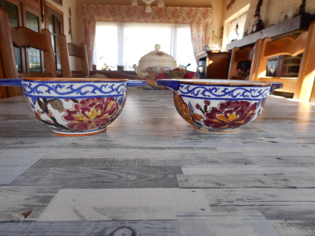 faience gien 2 pièces, Antiquités & Art, Antiquités | Céramique & Poterie, Enlèvement