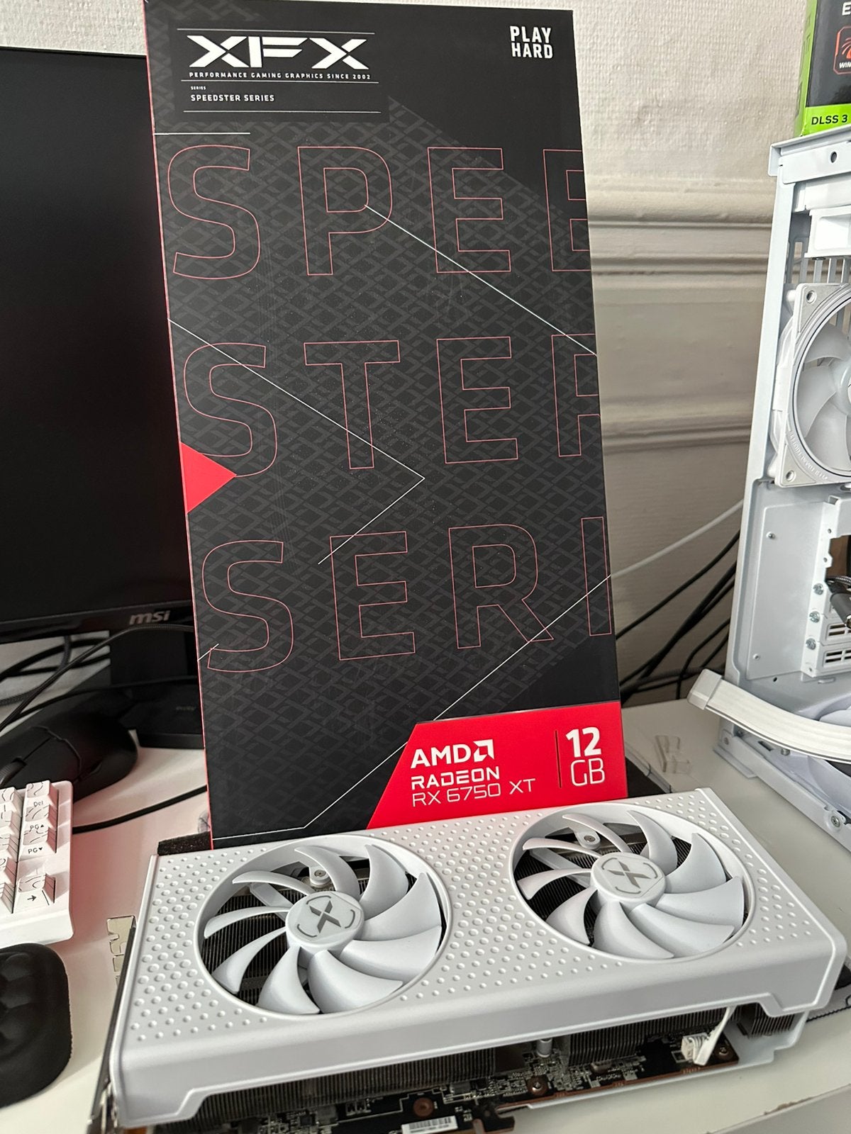 Rx 6750 xt 12gb, Computers en Software, Videokaarten, Ophalen of Verzenden, Zo goed als nieuw