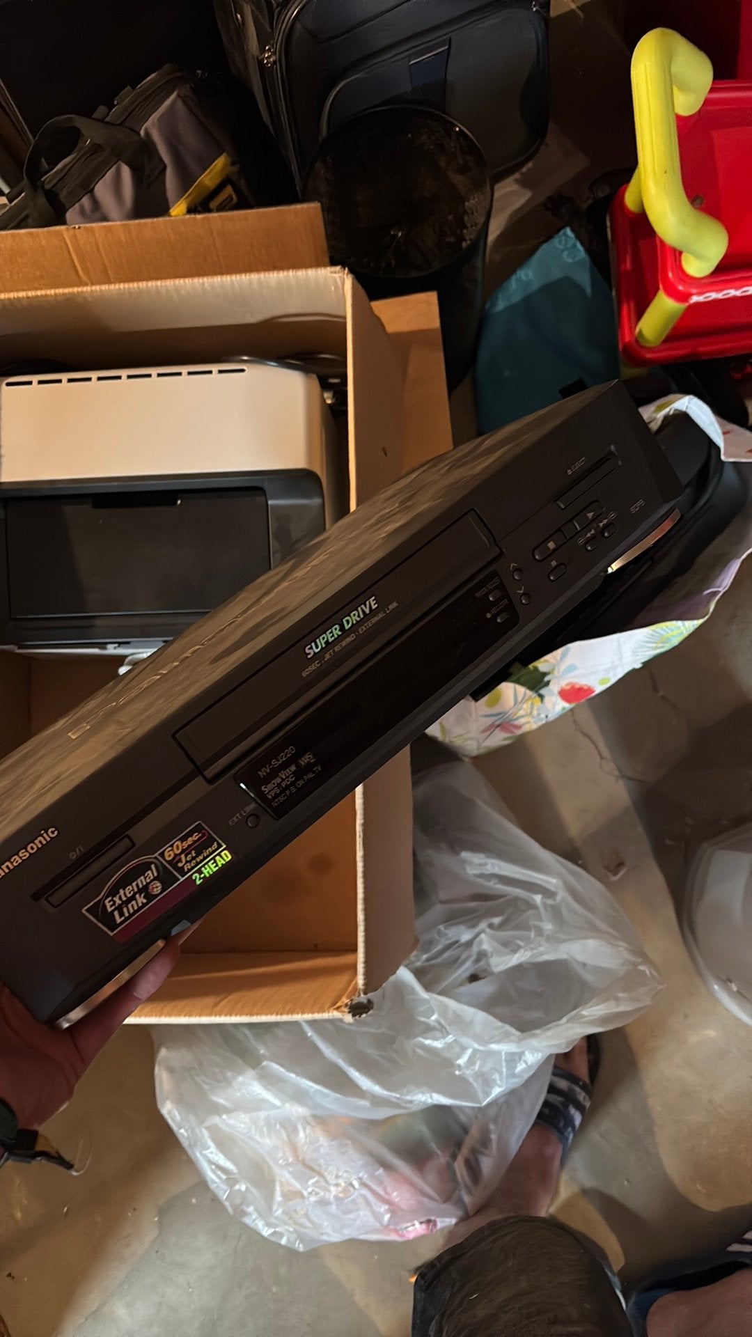 Lecteur VHS Panasonic, Enlèvement, Comme neuf, Panasonic