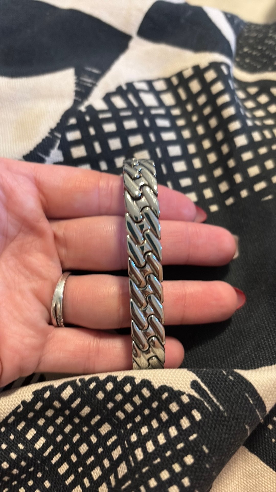 Bracelet Lotus, Enlèvement ou Envoi, Neuf, Argent, Argent