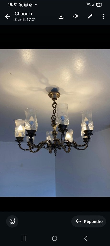 Antieke kroonluchters, Antiek en Kunst, Antiek | Verlichting, Ophalen