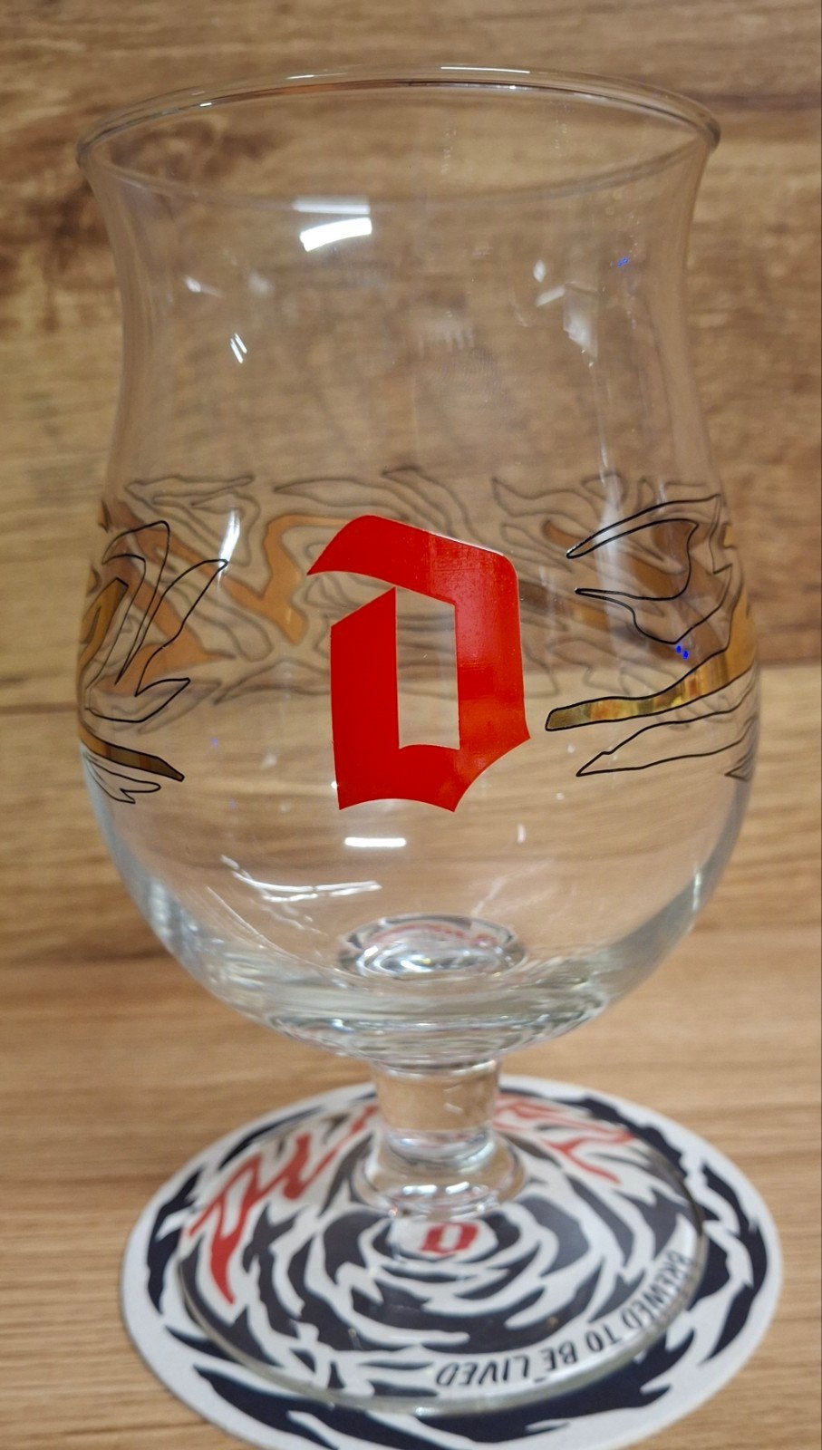 verre duvel tornado gold, Collections, Enlèvement ou Envoi, Neuf, Verre ou Verres, Duvel