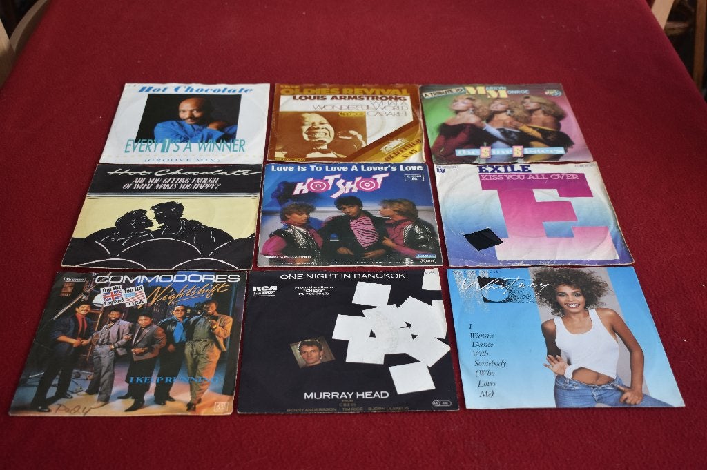 45t's voor verzamelingen, jukebox of DJ's enz..., 7 inch, Ophalen of Verzenden, Zo goed als nieuw, Poprock