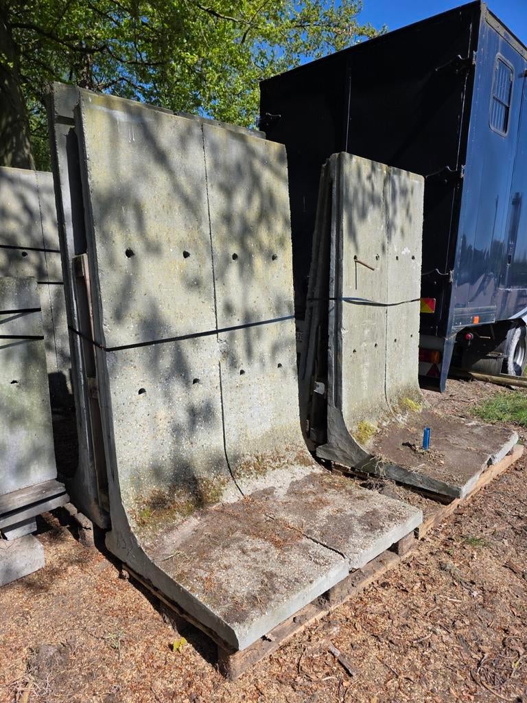 Keerwanden / L-elementen / silowanden, Doe-het-zelf en Bouw, Ophalen