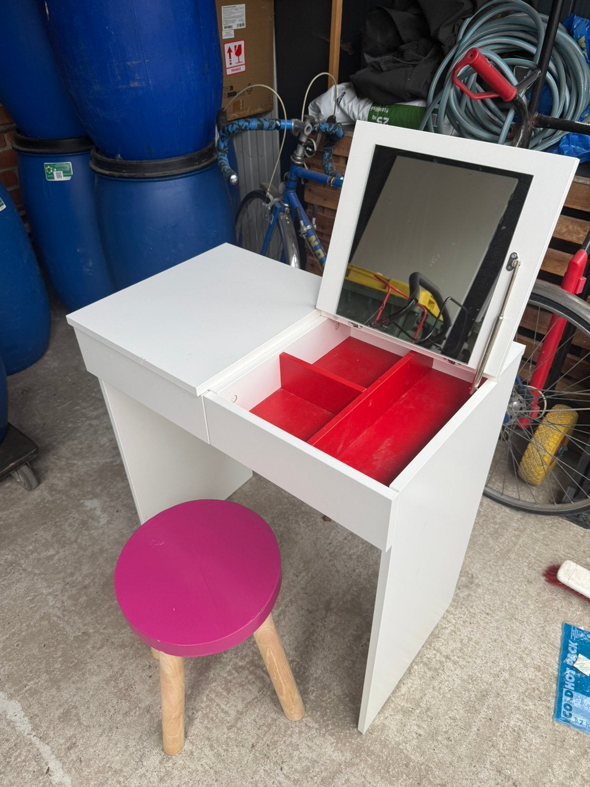 Table de maquillage, Maison & Meubles, Enlèvement, Comme neuf