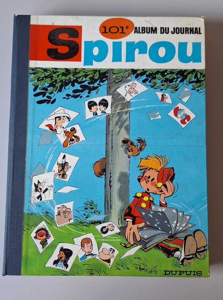 101e album du journal Spirou 1967, Enlèvement ou Envoi, Utilisé, Dupuis