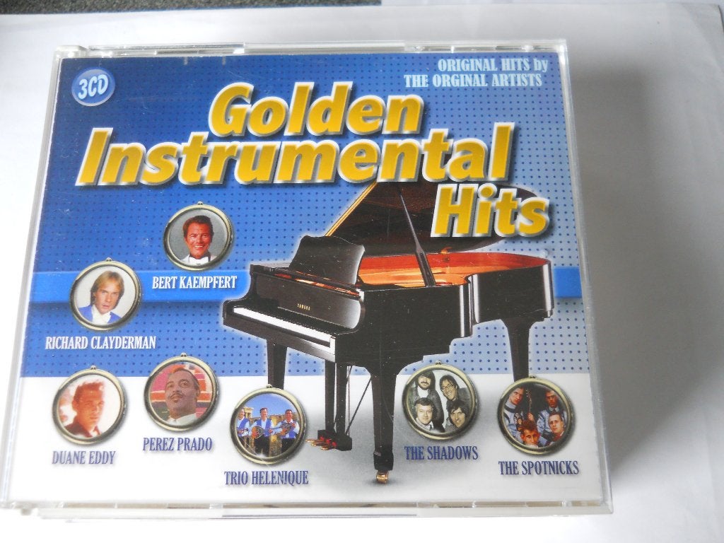 3 CD BOX - GOLDEN INSTRUMENTAL HITS, Cd's en Dvd's, Ophalen of Verzenden, Zo goed als nieuw, Verzamelalbum